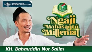 Full Ngaji Mahasantri Millenial Bersama Gus Baha di PWNU Jawa Timur