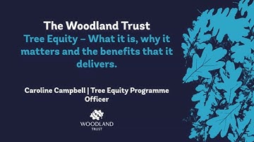 Why Tree Equity Matters | FutureBuild 2025 - How Trees Benefit People, Planet, Policy & Profit