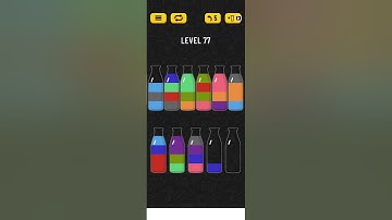 Soda Sort Puzzle level 77 GAMEPLAY WALKTHROUGH | AN GAMES TV