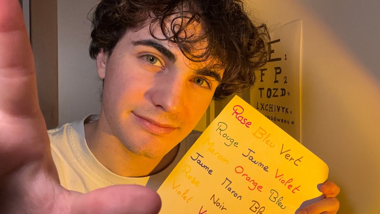 ASMR FR - Examen complet des nerfs crâniens (roleplay, inaudible, clavier)