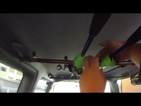 Making Of A Fishing Rod Holder For Vehicle Youtube