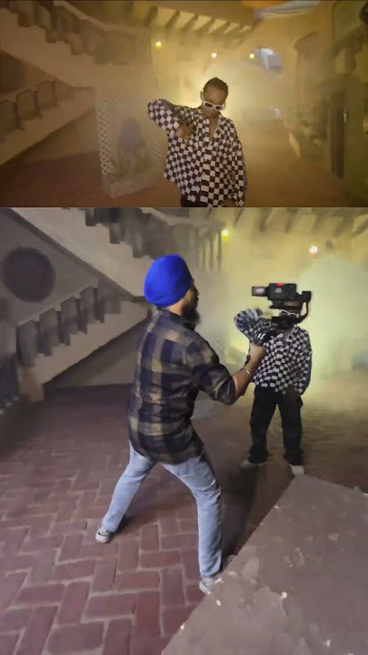 DJI RS 3 Pro behind the scenes of an EPIC Music Video Shoot🎵🔥 #filmmaker #viralmusic