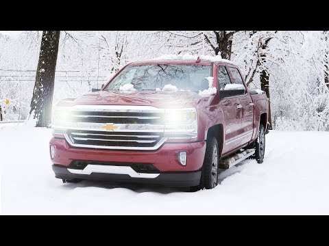 2018 Chevrolet Silverado - The First Day of Spring Snow?