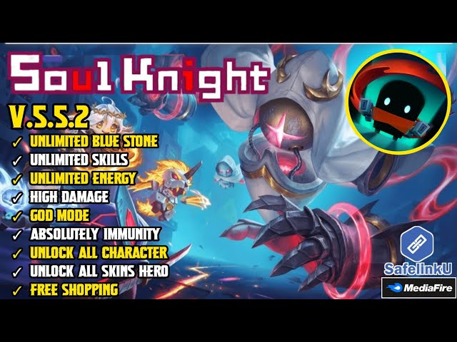 Soul Knight Mod Apk 5.5.2 (Mod Menu, God Mode)