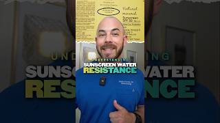 What Does It Mean If Your Sunscreen Is Water Resistant Derm Explains sunscreen