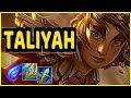 Taliyah Mid Gameplay | 10/6/14 | BRONZE I Ranked | EUW Patch 16.1 | League of Legends
