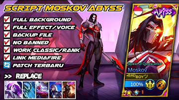 Script Skin Moskov Abyss Doom Incarnate No Password Full Effect And Voice Patch Terbaru