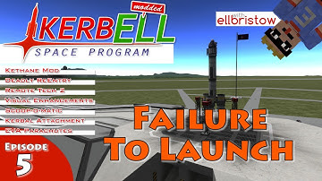 Kerbal Space Program Live! | 2.05 | Failure To Launch | Kethane Mod, Deadly Reentry, Remote Tech