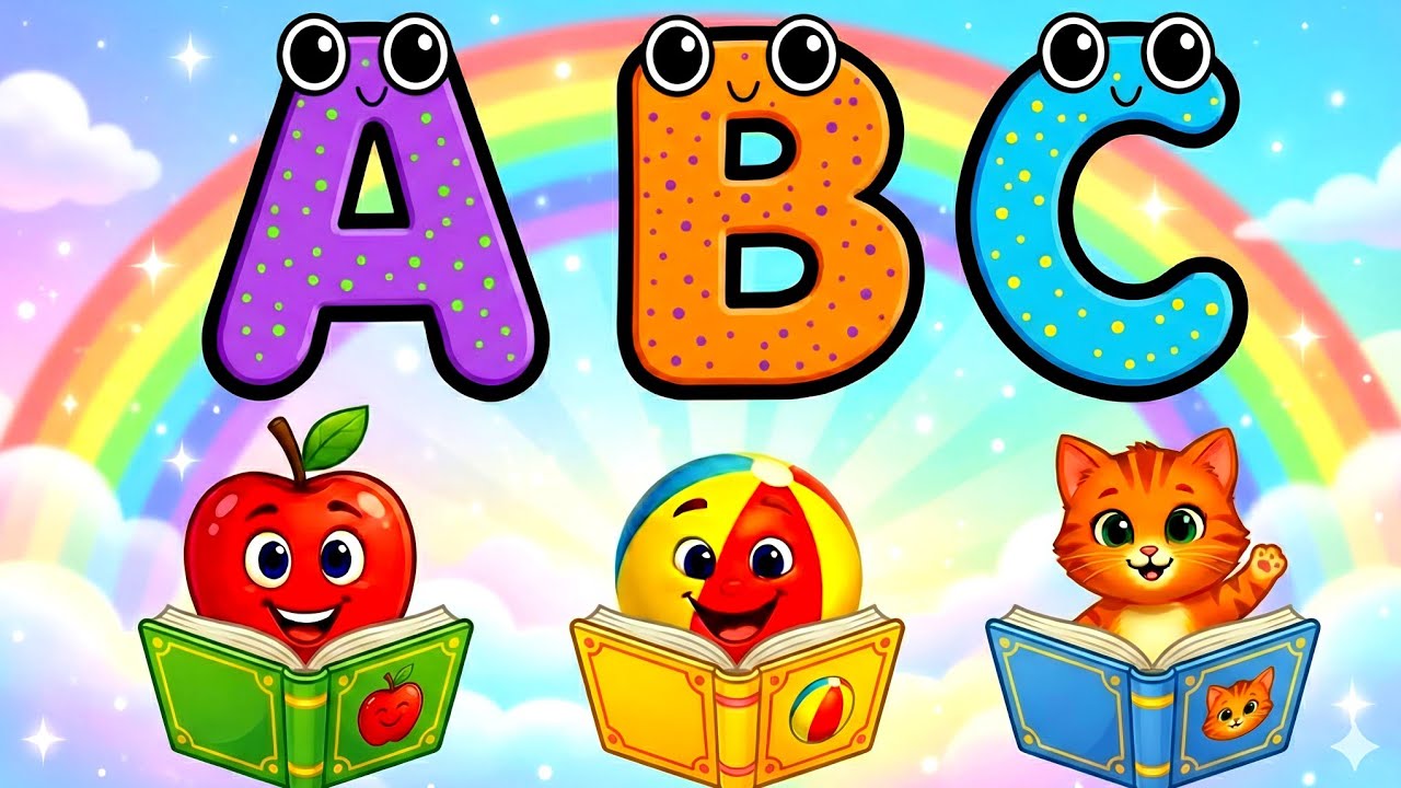ABC Song Fairy Tale Book | ABC Phonics Song | A for Apple 🍎 B for