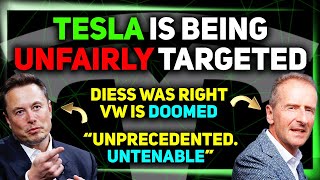 Oh Elon / Tesla Under Attack / VW Weighs Huge Decisions