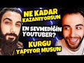 NE KADAR KAZANIYORSUN? ŞARKI SÖZLERİ SANA MI AİT? EN SEVMEDİĞİN YOUTUBER #yememyok RASHER