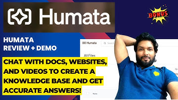 Humata Review – Use docs, websites, and videos to create a knowledge base and get accurate answers!