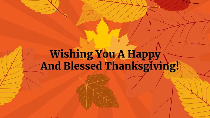 Thanksgiving Greetings - Happy Thanksgiving 2021 - Thanksgiving whatsapp status video
