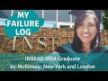 What NOT to do in your MBA applications | My journey to INSEAD through many failures