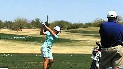 Suzanne Peterson Golf Swing