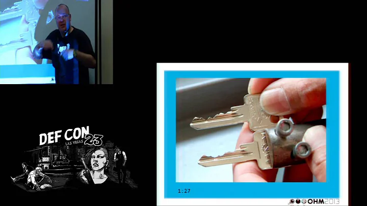 DEF CON 23 - Lock Picking Village - Jos Weyers - Key Impressioning