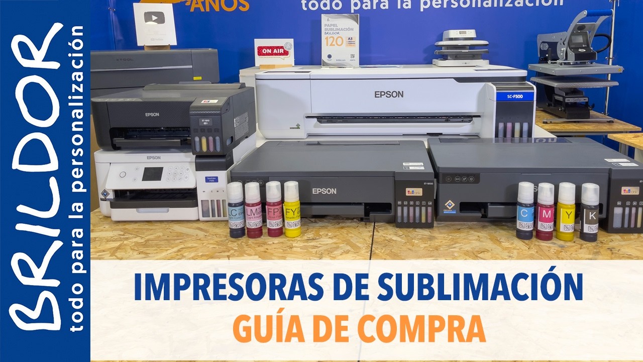 🔝 ¿MEJOR IMPRESORA DE SUBLIMACIÓN? Comparativa y guía de compra
