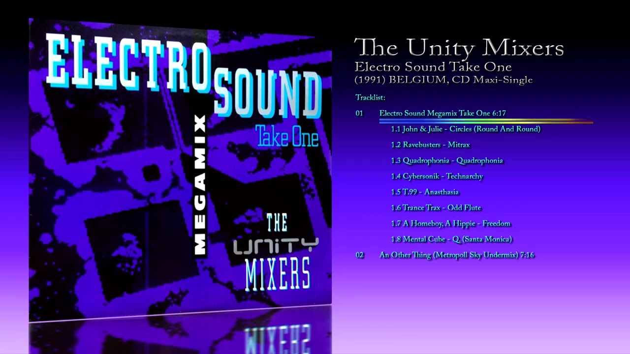 The Unity Mixers (1991) Electro Sound Take One [CD Maxi-Single