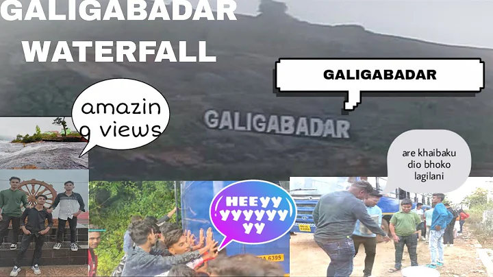 #vloge5 EXPLORING GALIGABADAR WATER FALL PICNIC PL...