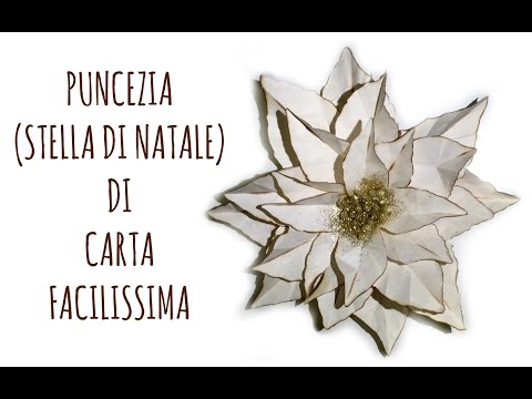 Stella Di Natale Resina.Come Fare Una Poinsettia O Stella Di Natale Di Carta How To Make A Paper Poinsettia Arte Per Te Youtube