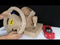 How to build Ferrari car steering remote for your RC car from cardboard