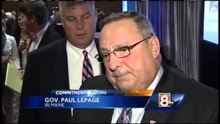 Maine gubernatorial candidates spar in first debate
