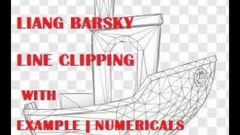 Liang-Barsky line clipping | numerical of liang barsky | computer graphics