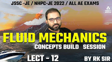 2 marks sure in must watch NHPC JE/JSSC JE 2022 | Fluid Mechanics | Concepts by Rk sir #12