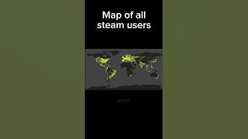 Map of all steam users