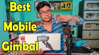 zhiyun smooth 4 Unboxing and Review in Hindi || Best mobile Gimbal