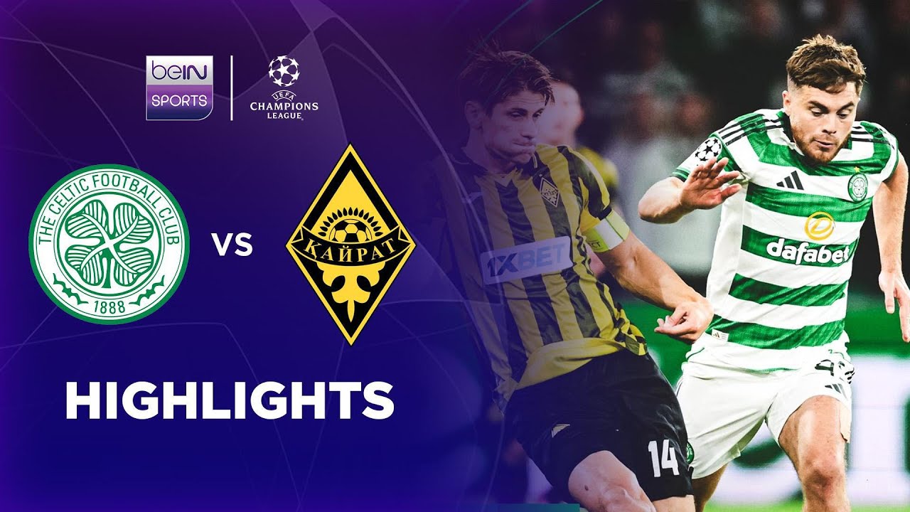 ไฮไลท์ฟุตบอล เซลติก 0-0 ไครัต | ไฮไลต์ ยูฟ่า แชมเปี้ยนส์ ลีก Champions League 25/26