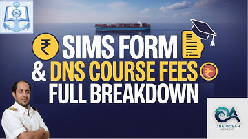SIMS DNS 2026 Full Fees Breakdown | Form & Total Cost at Samundra Institute of Maritime Studies