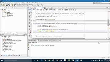 Crear Usuario y Contraseña Netbeans 8.1 (Java)
