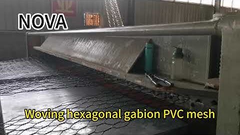 PVC Coated Gabion Woven Mesh - Durable Hexagonal Stone Cage Netting For Erosion Control