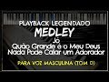 🎤 Medley Tema Adoração (PLAYBACK LEGENDADO - TOM MASCULINO) by Niel Nascimento