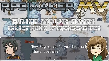 RPG Maker MV -  Episode 2 - Make Your Own Custom Facesets!