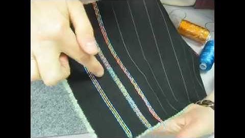 Mirage - Couching with Multiple Strands