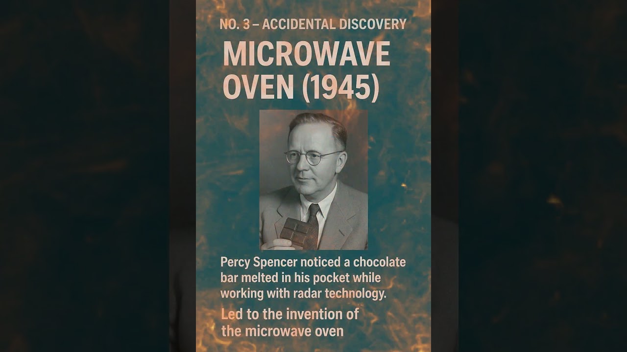 Top 5 Accidental Discoveries #AccidentalDiscoveries #HistoryOfScience #Inventions #AmazingFacts