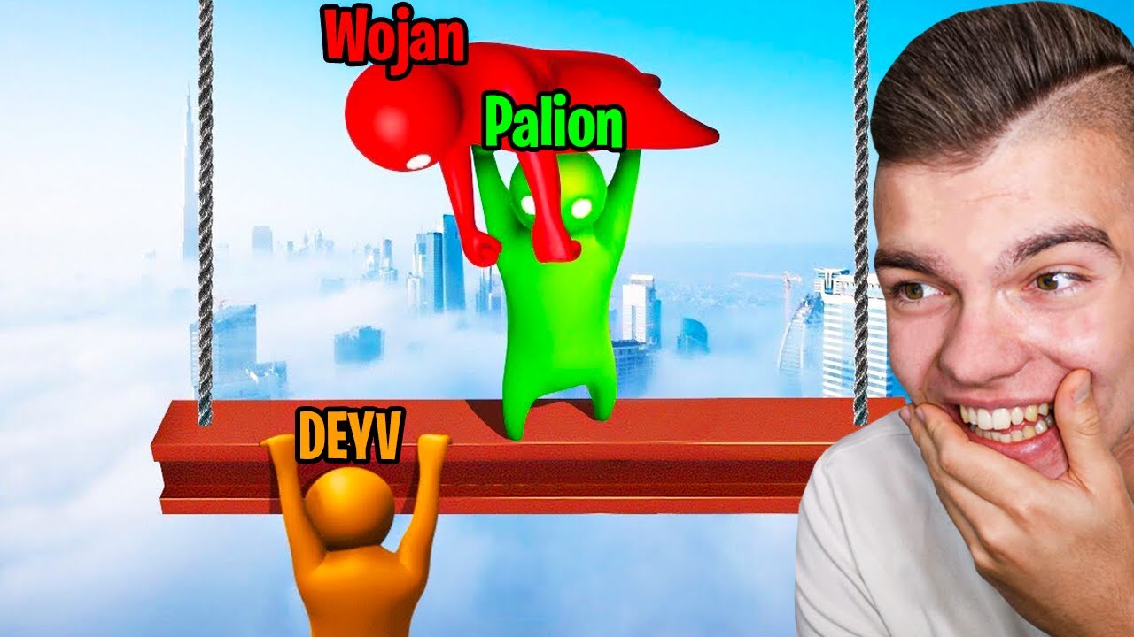 KTO NAJDŁUŻEJ SIĘ UTRZYMA, WYGRYWA! (Gang Beasts)