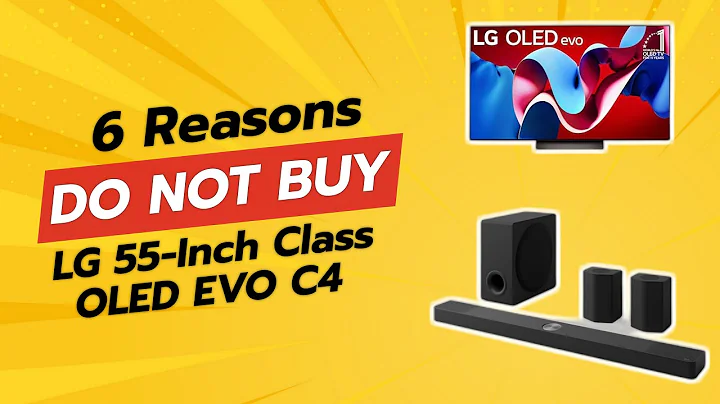 LG 55-Inch Class OLED EVO C4 | 6 Reasons NOT To Buy! 🚫📺