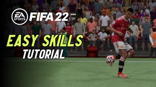 FIFA 22 TOP 5 EASY & EFFECTIVE SKILL MOVES | SKILLS TUTORIAL | Playstation & Xbox