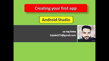 Creating your first Android App