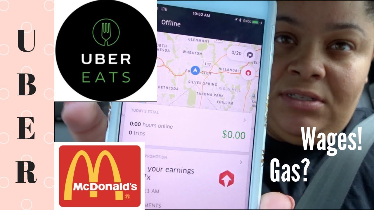 A Week in the Life of an Uber Eats Driver -- Full time, Pay? - YouTube