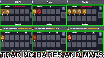 VALUES OF RARE AND MVP SWORDS TRADING IN SKYBLOCK BLOCKMAN GO