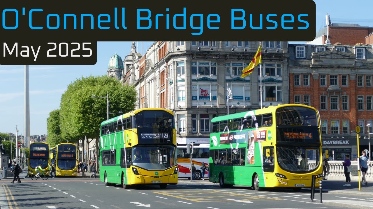 O'Connell Bridge Buses | May 2025