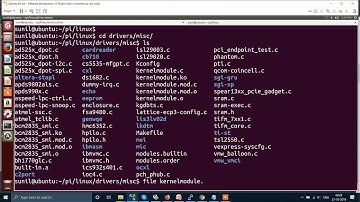 Linux Kernel Module Compilation Raspberry PI