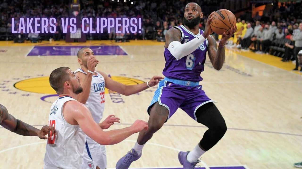 BATTLE FOR LA! Clippers at Lakers Full Game Highlights Reaction - YouTube