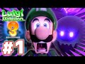 【こうじ&しーさん】ルイージマンション3をふたりで実況プレイ! Part 1