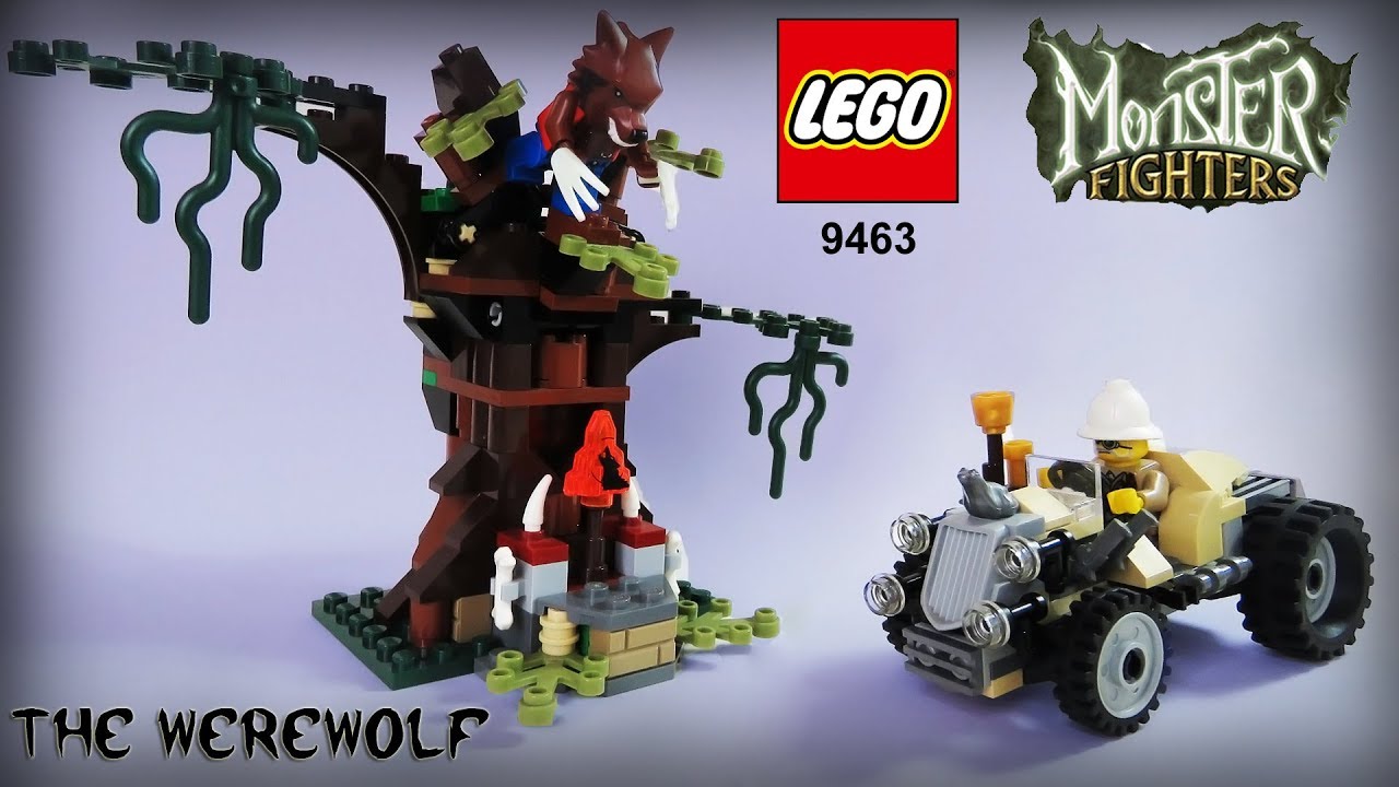 LEGO MONSTER FIGHTERS - THE WEREWOLF Speed Build (Set 9463 Instructions) -  YouTube