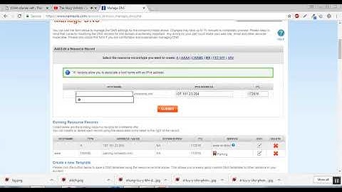 Hướng dẫn trỏ tên miền về Hosting theo IP